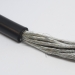 Провод силиконовый 21мм2(4AWG) черный 1м фото 1