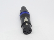 Гнездо Canon XLR NEUTRIK 3P под кабель на 3 контакта