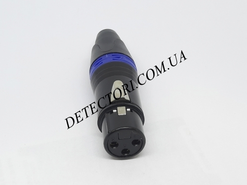 Гнездо Canon XLR NEUTRIK 3P под кабель на 3 контакта фото 1