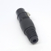 Гнездо Canon XLR 3P черное под кабель на 3 контакта фото 3