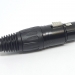 Гнездо Canon XLR 4P черное под кабель на 4 контакта фото 4