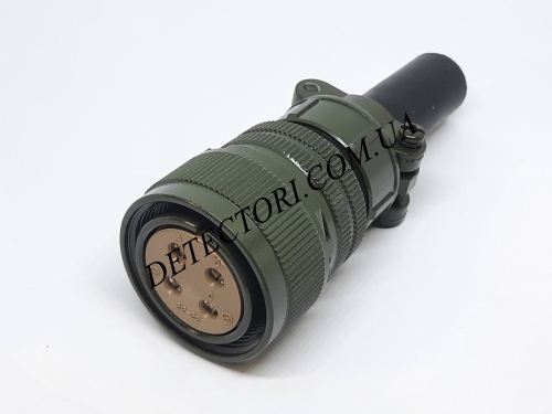 Штекер прямой MS3106A22-22S на 4 контакта фото 1