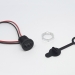 USB гнездо Type-C 2P черное с проводом фото 1