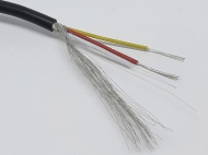Екранований кабель UL2547 3 x 28AWG мідний сигнальний ПВХ 3 жили