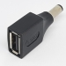 Переходник DC гнездо USB type-A на штекер 5.5х2.1 фото 3