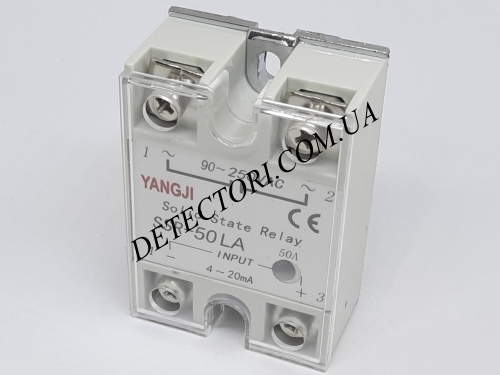 Реле твердотельное YANGJI SSR-50LA 50А фото 1